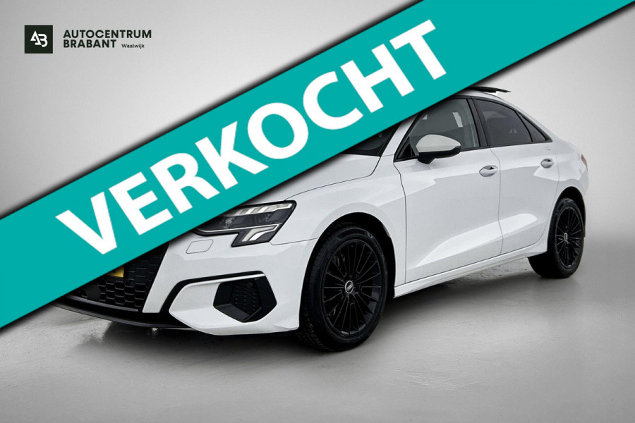Audi A3 Limousine 35 TFSI Business edition (PANORAMADAK, NAVI, LED, CARPLAY, VIRTUAL COCKPIT, 1e EIGENAAR, GOED ONDERHOUDEN)