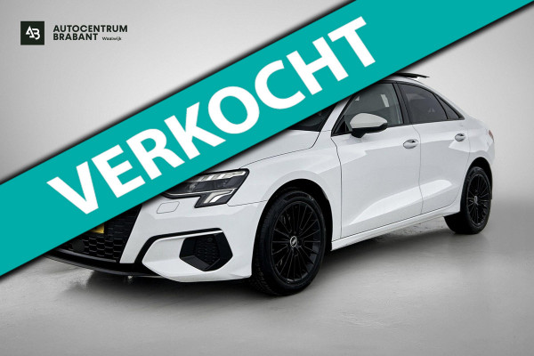 Audi A3 Limousine 35 TFSI Business edition (PANORAMADAK, NAVI, LED, CARPLAY, VIRTUAL COCKPIT, 1e EIGENAAR, GOED ONDERHOUDEN)