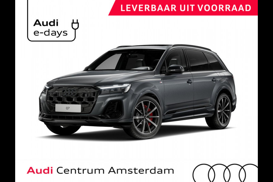 Audi Q7 Pro Line S 55 TFSI e 394 pk | Bang & Olufsen Premium 3D | Glazen panoramadak | Vierwielbesturing | Sportstoelen plus voorin |