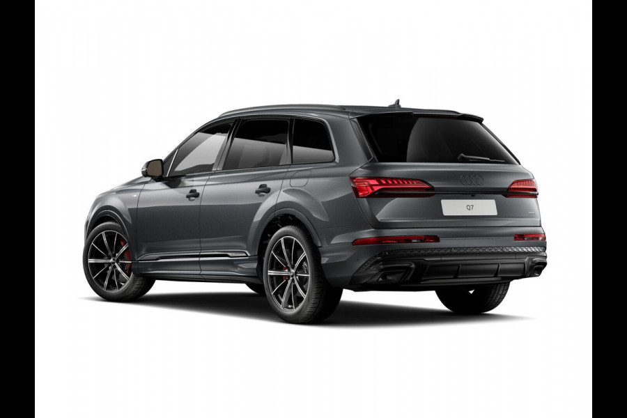 Audi Q7 Pro Line S 55 TFSI e 394 pk | Bang & Olufsen Premium 3D | Glazen panoramadak | Vierwielbesturing | Sportstoelen plus voorin |