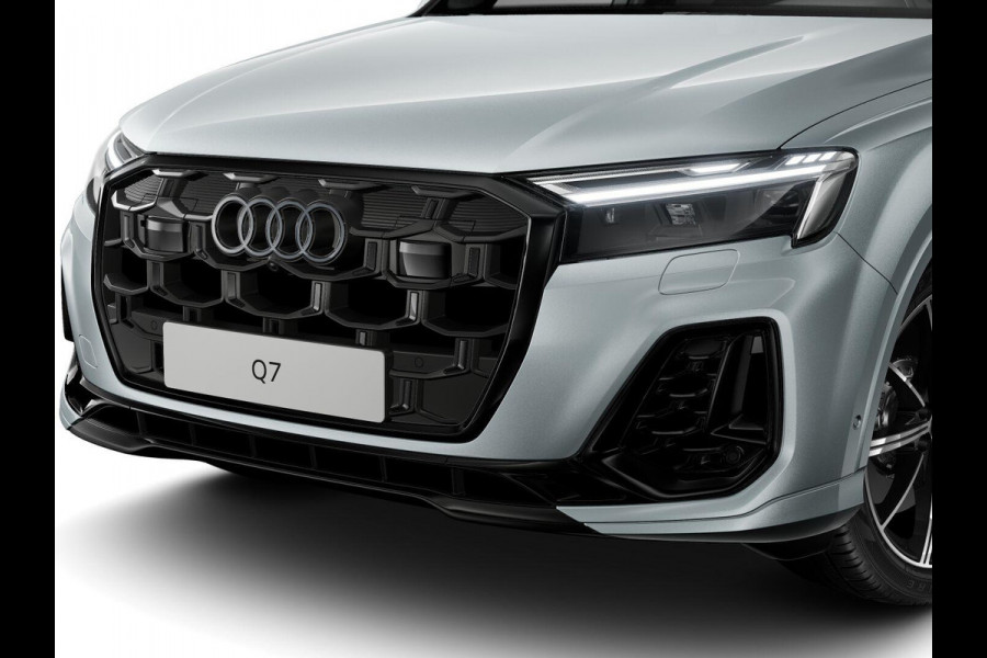 Audi Q7 Pro Line S 55 TFSI e 394 pk | Bang & Olufsen Premium 3D | Glazen panoramadak | Vierwielbesturing | Sportstoelen plus voorin |