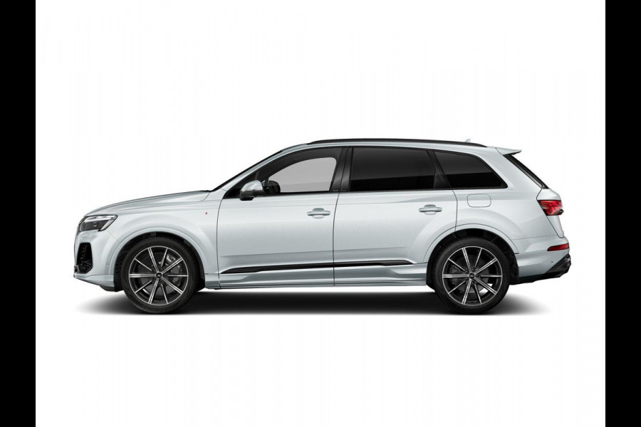 Audi Q7 Pro Line S 55 TFSI e 394 pk | Bang & Olufsen Premium 3D | Glazen panoramadak | Vierwielbesturing | Sportstoelen plus voorin |