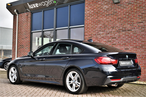 BMW 4 Serie Gran Coupé 418i M-Sport El-Dak HUD HiFi Camera NL-auto!