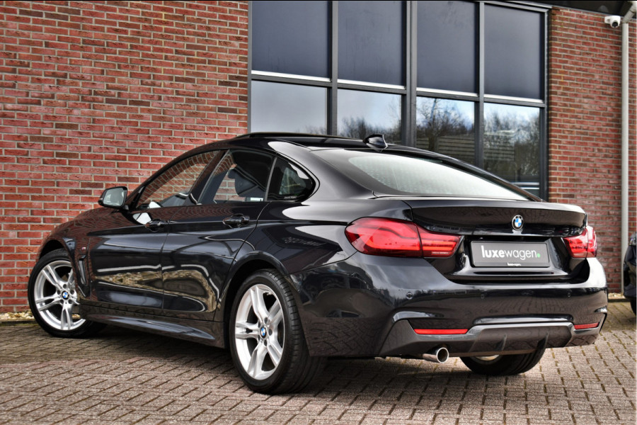 BMW 4 Serie Gran Coupé 418i M-Sport El-Dak HUD HiFi Camera NL-auto!