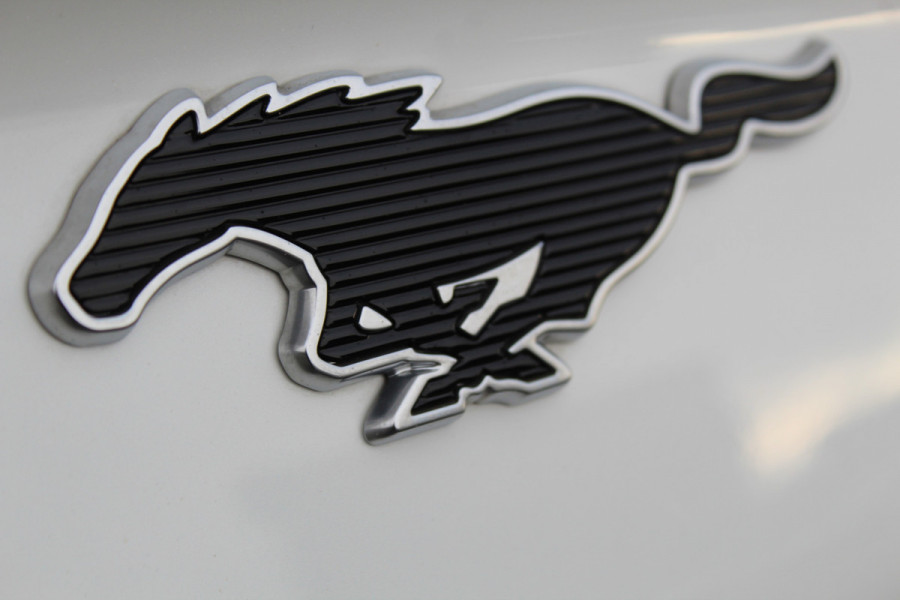 Ford Mustang Mach-E 75kWh/269pk AWD Premium AUTOMAAT volledig ELEKTRISCH ! Fabrieksgarantie t/m 01-03-2027 ! Vierwielaandr., stoel-, stuur- en voorraamverwarming, technologie pakket II, panoramadak, navigatie, telefoonvoorb., winterpakket, parelmoer wit metallic, etc etc