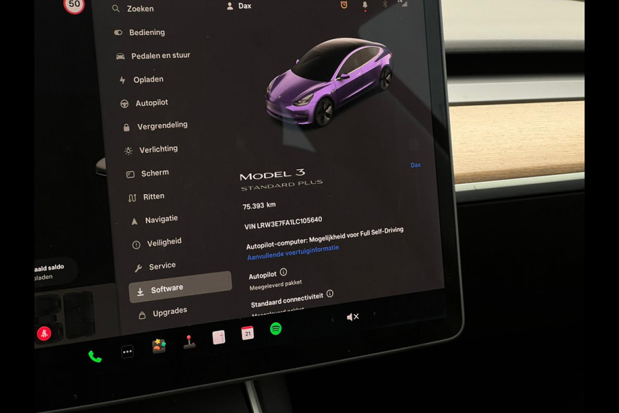 Tesla Model 3 Standard RWD Plus 60 kWh NL-AUTO | LEDER | PANO |