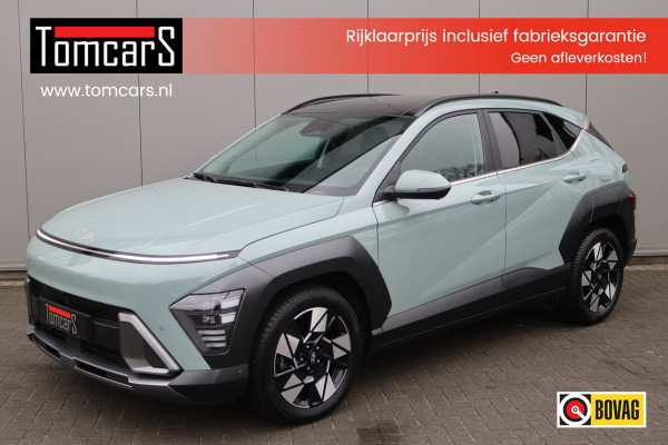 Hyundai Kona 1.6 T-GDI 199PK Automaat Premium Sky Leder/Winter-pack/Open-dak/Keyfree