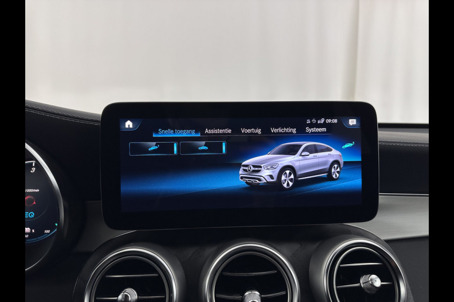 Mercedes-Benz GLC Coupé 300de 4MATIC Business Solution AMG (Plug-in) (INCL.BTW) *LEATHER-FABRIC | FULL-LED | CAMERA | HEATED-SPORTSEATS | NAVI-FULLMAP | PRIVACYGLASS | SHIFTPADDLES | DAB+ | ECC | PDC | CRUISE | 19''ALU*
