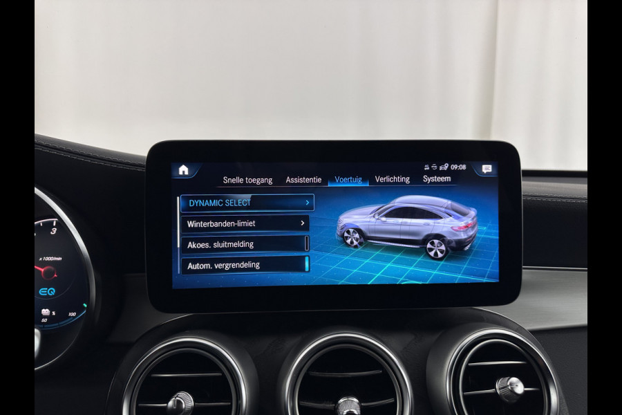 Mercedes-Benz GLC Coupé 300de 4MATIC Business Solution AMG (Plug-in) (INCL.BTW) *LEATHER-FABRIC | FULL-LED | CAMERA | HEATED-SPORTSEATS | NAVI-FULLMAP | PRIVACYGLASS | SHIFTPADDLES | DAB+ | ECC | PDC | CRUISE | 19''ALU*