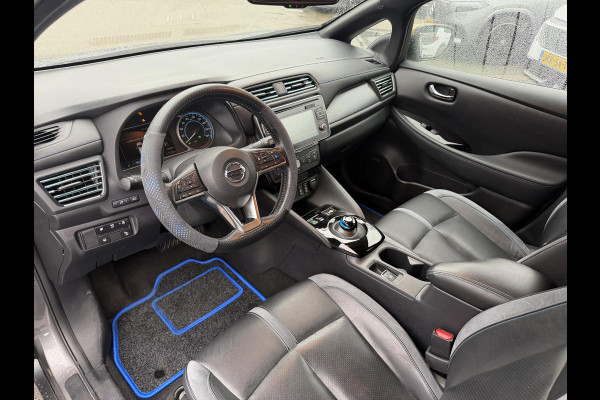 Nissan Leaf Tekna 40 kWh SOH 91%| WARMTEPOMP | BOSE AUDIO | STUUR + STOELVERWARMING VOOR EN ACHTER  | LEDEREN BEKLEDING | 360° CAMERA | DODEHOEKDETECTIE | NETTE COMPLETE AUTO | INCL. 12 MND BOVAG GARANTIE