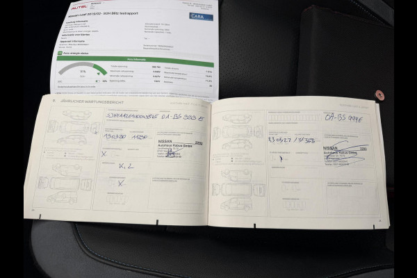 Nissan Leaf Tekna 40 kWh SOH 91%| WARMTEPOMP | BOSE AUDIO | STUUR + STOELVERWARMING VOOR EN ACHTER  | LEDEREN BEKLEDING | 360° CAMERA | DODEHOEKDETECTIE | NETTE COMPLETE AUTO | INCL. 12 MND BOVAG GARANTIE