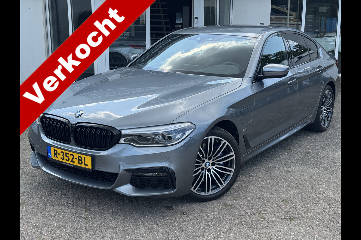 BMW 5 Serie 530e xDrive iPerformance High Executive M Pakket, 360 Camera, Harman Kardon, Navigatie . Neem contact op en we maken een afspraak!