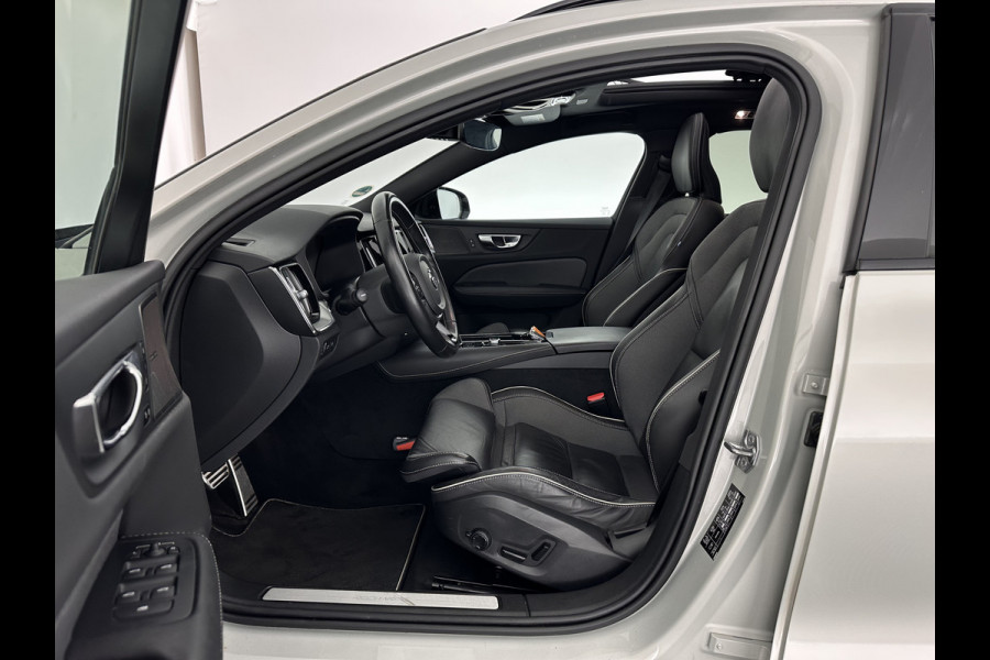 Volvo V60 2.0 T6 Recharge AWD R-Design (Plug-in) (INCL.BTW) Aut. *PANO | HEAD-UP | LEATHER-FABRIC | FULL-LED | MEMORY-PACK | HARMAN/KARDON | DIGI-COCKPIT | HEATED-SPORTSEATS | KEYLESS | DAB+ | NAVI-FULLMAP | PDC | CRUISE | TOWBAR | 19''ALU*