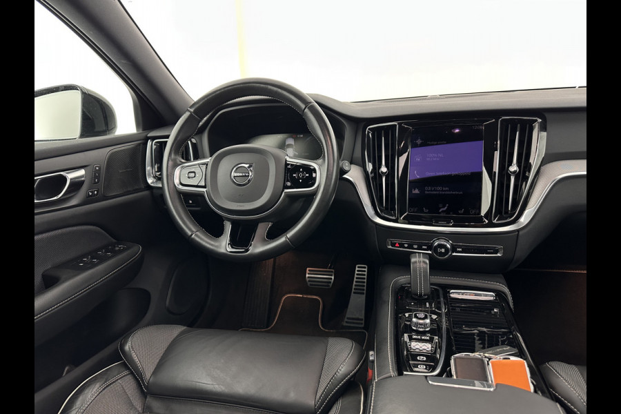 Volvo V60 2.0 T6 Recharge AWD R-Design (Plug-in) (INCL.BTW) Aut. *PANO | HEAD-UP | LEATHER-FABRIC | FULL-LED | MEMORY-PACK | HARMAN/KARDON | DIGI-COCKPIT | HEATED-SPORTSEATS | KEYLESS | DAB+ | NAVI-FULLMAP | PDC | CRUISE | TOWBAR | 19''ALU*