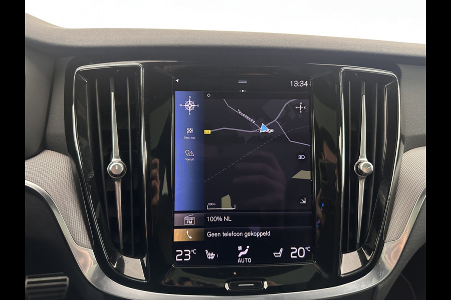 Volvo V60 2.0 T6 Recharge AWD R-Design (Plug-in) (INCL.BTW) Aut. *PANO | HEAD-UP | LEATHER-FABRIC | FULL-LED | MEMORY-PACK | HARMAN/KARDON | DIGI-COCKPIT | HEATED-SPORTSEATS | KEYLESS | DAB+ | NAVI-FULLMAP | PDC | CRUISE | TOWBAR | 19''ALU*