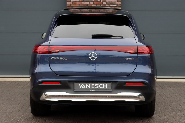 Mercedes-Benz EQS SUV 500 4MATIC Luxury Line 108 kWh | Luchtvering | Hyperscreen | Achterasbesturing | Distronic+ | Stoelventilatie | HUD | Elek. Achterbank | Burmester | Warmtepomp | Digital Light |