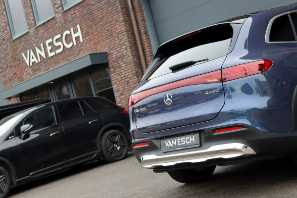 Mercedes-Benz EQS SUV 500 4MATIC Luxury Line 108 kWh | Luchtvering | Hyperscreen | Achterasbesturing | Distronic+ | Stoelventilatie | HUD | Elek. Achterbank | Burmester | Warmtepomp | Digital Light |