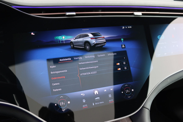 Mercedes-Benz EQS SUV 500 4MATIC Luxury Line 108 kWh | Luchtvering | Hyperscreen | Achterasbesturing | Distronic+ | Stoelventilatie | HUD | Elek. Achterbank | Burmester | Warmtepomp | Digital Light |