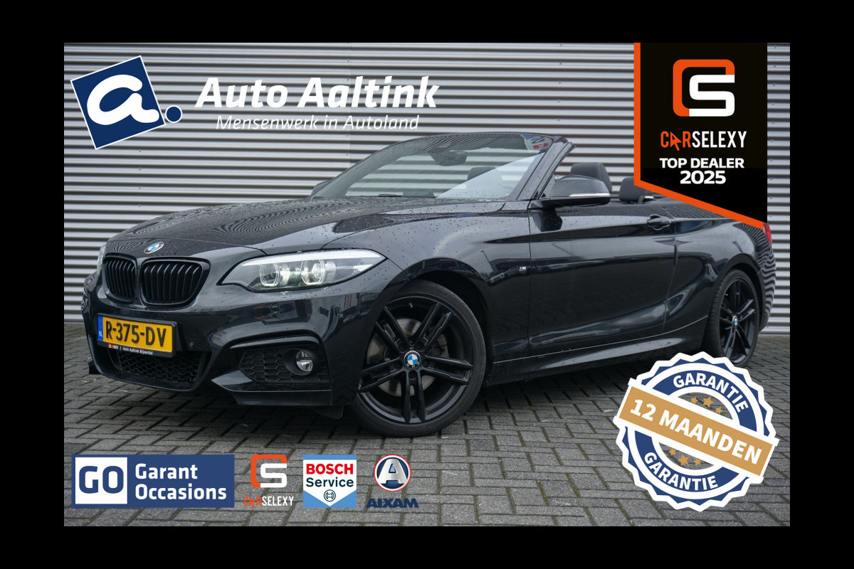 BMW 2 Serie Cabrio 220i High Executive M Sport Edition | WINTERPACK | AUT.