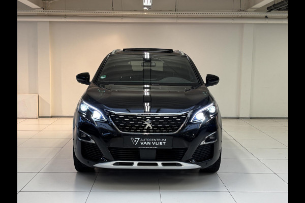 Peugeot 5008 1.6 PureTech GT-Line 7 pers | Panoramadak | Trekhaak afneembaar | Leder | Memory | Stoelverwarming | elektrisch verstelbare stoelen | Navi | Android auto / Apple carplay | Elektrische achterklep | Achteruitrijcamera