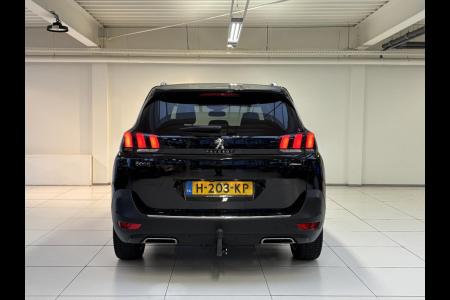 Peugeot 5008 1.6 PureTech GT-Line 7 pers | Panoramadak | Trekhaak afneembaar | Leder | Memory | Stoelverwarming | elektrisch verstelbare stoelen | Navi | Android auto / Apple carplay | Elektrische achterklep | Achteruitrijcamera