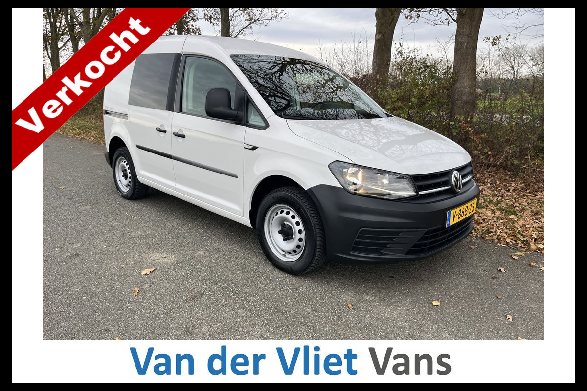 Volkswagen Caddy 2.0 TDI E6 BMT BPM Vrij! Lease €171p/m, Airco, PDC, Cruise controle,  Onderhoudshistorie aanwezig
