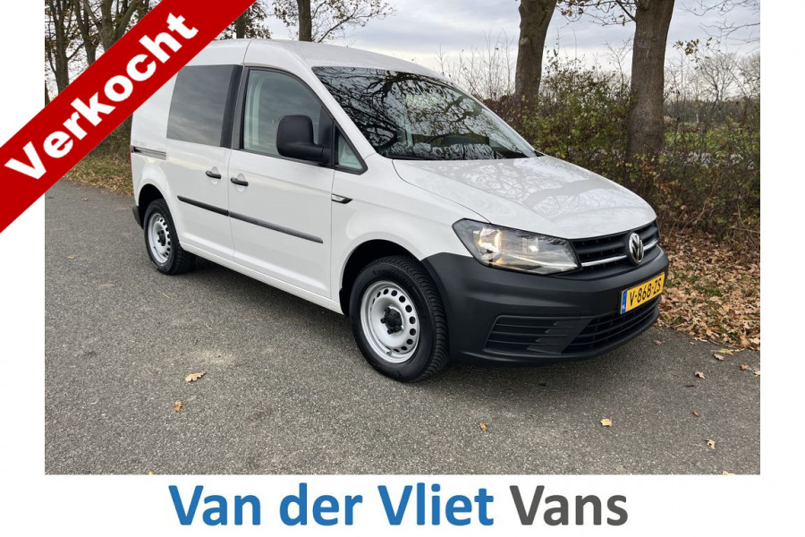 Volkswagen Caddy 2.0 TDI E6 BMT BPM Vrij! Lease €171p/m, Airco, PDC, Cruise controle,  Onderhoudshistorie aanwezig