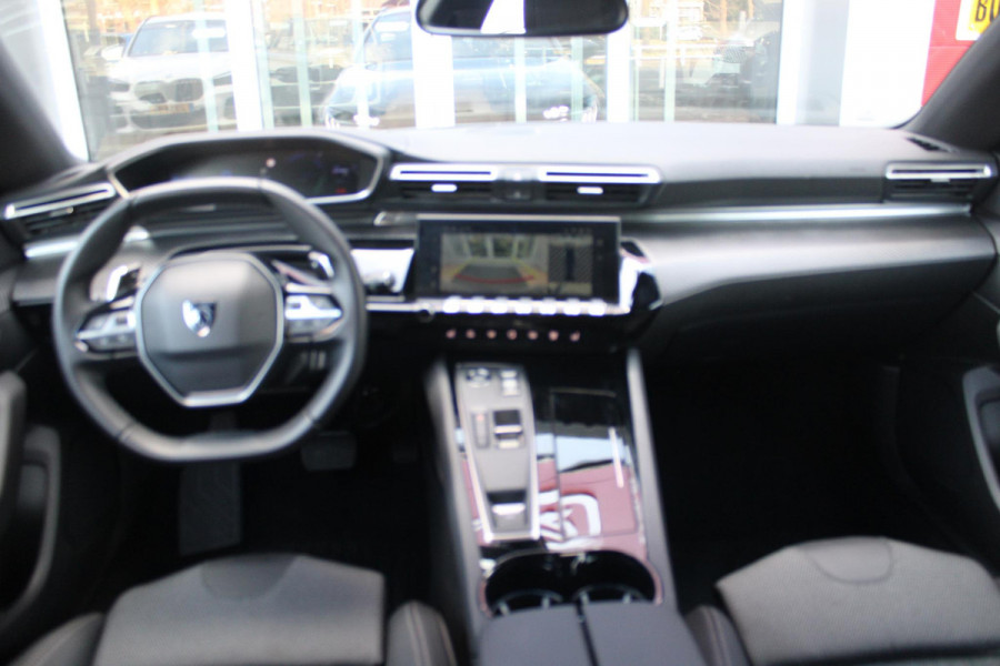Peugeot 508 SW 1.6 HYbrid 225PK ALLURE BLACK PACK MATRIX LED KOPLAMPEN | ADAPTIEVE ACHTERVERLICHTING | SFEERVERLICHTING | NAVIGATIE | DRAADLOOS APPLE CARPLAY/ANDROID AUTO | HD CAMERA'S VOOR EN ACHTER PLUS 360 | ADAPTIEVE CRUISCONTROL | COMFORT BUSINESS PACK - AGR VOORSTOELEN MET UITSCHUIFBARE NEUS, STOELVERWARMING, ELEKTRISCH VERSTELBARE HELLINGSHOEK/LENDESTEUN | DODEHOEKBEWAKING | 18'' LICHTMETALEN VELGEN TYPE SPERONE BLACK | DONKERE HEMELBEKLEDING | ELEKTRISCH BEDIENBARE ACHTERKLEP | GLANZEND ZWARTE DAKRAILING | EXTRA GETINTE ACHTERRUITEN |