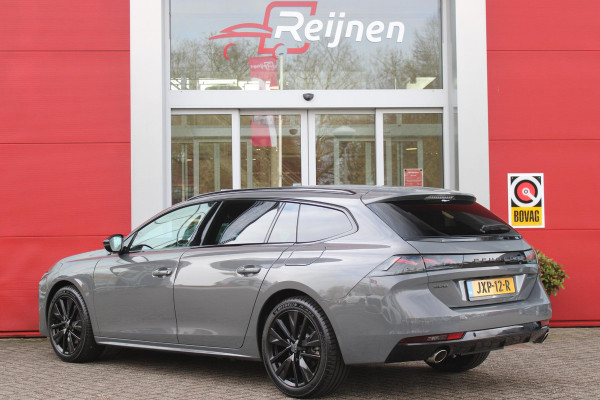 Peugeot 508 SW 1.6 HYbrid 225PK ALLURE BLACK PACK MATRIX LED KOPLAMPEN | ADAPTIEVE ACHTERVERLICHTING | SFEERVERLICHTING | NAVIGATIE | DRAADLOOS APPLE CARPLAY/ANDROID AUTO | HD CAMERA'S VOOR EN ACHTER PLUS 360 | ADAPTIEVE CRUISCONTROL | COMFORT BUSINESS PACK - AGR VOORSTOELEN MET UITSCHUIFBARE NEUS, STOELVERWARMING, ELEKTRISCH VERSTELBARE HELLINGSHOEK/LENDESTEUN | DODEHOEKBEWAKING | 18'' LICHTMETALEN VELGEN TYPE SPERONE BLACK | DONKERE HEMELBEKLEDING | ELEKTRISCH BEDIENBARE ACHTERKLEP | GLANZEND ZWARTE DAKRAILING | EXTRA GETINTE ACHTERRUITEN |