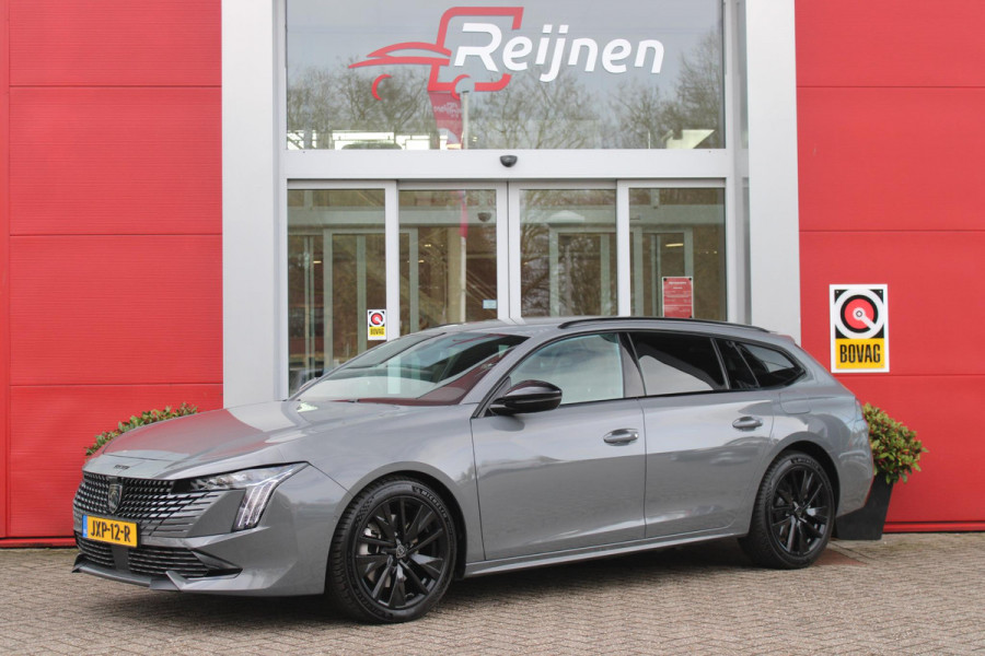 Peugeot 508 SW 1.6 HYbrid 225PK ALLURE BLACK PACK MATRIX LED KOPLAMPEN | ADAPTIEVE ACHTERVERLICHTING | SFEERVERLICHTING | NAVIGATIE | DRAADLOOS APPLE CARPLAY/ANDROID AUTO | HD CAMERA'S VOOR EN ACHTER PLUS 360 | ADAPTIEVE CRUISCONTROL | COMFORT BUSINESS PACK - AGR VOORSTOELEN MET UITSCHUIFBARE NEUS, STOELVERWARMING, ELEKTRISCH VERSTELBARE HELLINGSHOEK/LENDESTEUN | DODEHOEKBEWAKING | 18'' LICHTMETALEN VELGEN TYPE SPERONE BLACK | DONKERE HEMELBEKLEDING | ELEKTRISCH BEDIENBARE ACHTERKLEP | GLANZEND ZWARTE DAKRAILING | EXTRA GETINTE ACHTERRUITEN |