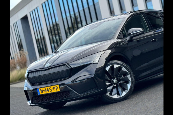 Škoda ENYAQ iV 80 Sportline, panoramadak, achteruitrijcamera, stoelverwarming, vele opties, 1 e eigenaar, NL auto met nap