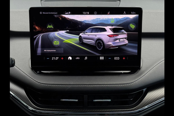 Škoda ENYAQ iV 80 Sportline, panoramadak, achteruitrijcamera, stoelverwarming, vele opties, 1 e eigenaar, NL auto met nap