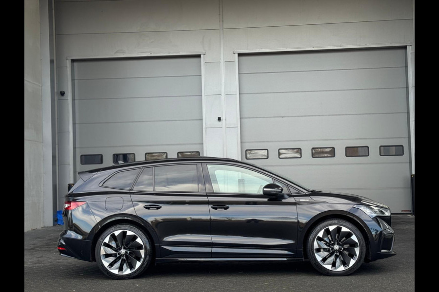 Škoda ENYAQ iV 80 Sportline, panoramadak, achteruitrijcamera, stoelverwarming, vele opties, 1 e eigenaar, NL auto met nap