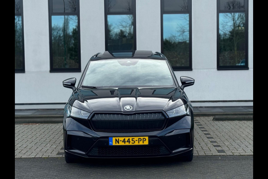 Škoda ENYAQ iV 80 Sportline, panoramadak, achteruitrijcamera, stoelverwarming, vele opties, 1 e eigenaar, NL auto met nap