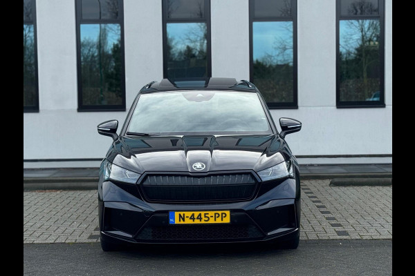 Škoda ENYAQ iV 80 Sportline, panoramadak, achteruitrijcamera, stoelverwarming, vele opties, 1 e eigenaar, NL auto met nap
