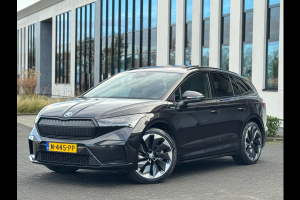 Škoda ENYAQ iV 80 Sportline, panoramadak, achteruitrijcamera, stoelverwarming, vele opties, 1 e eigenaar, NL auto met nap