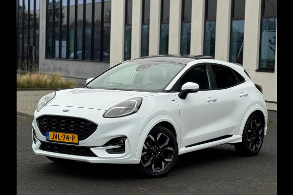 Ford Puma 1.0 EcoBoost Hybrid ST-Line Vignale, VOL OPTIES , panoramadak, stoelverwarming,lederen sportinterieur,achteruitrijcamera