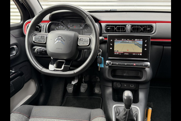 Citroën C3 1.2 PureTech S&S Shine 2e Eigenaar|Navi|Camera|D-riem v.v in 2024|Clima|Cruise|Carplay|N.A.P|APK tot 01-2027
