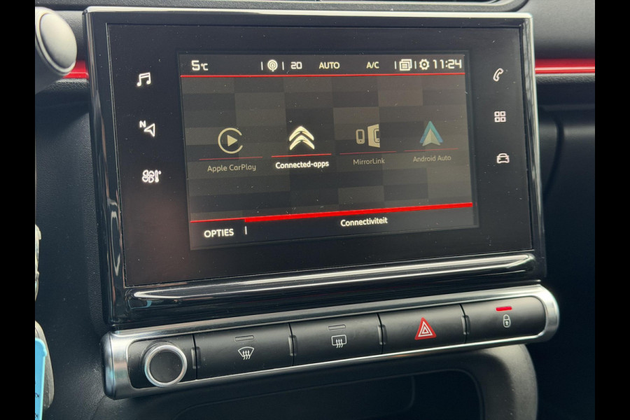 Citroën C3 1.2 PureTech S&S Shine 2e Eigenaar|Navi|Camera|D-riem v.v in 2024|Clima|Cruise|Carplay|N.A.P|APK tot 01-2027