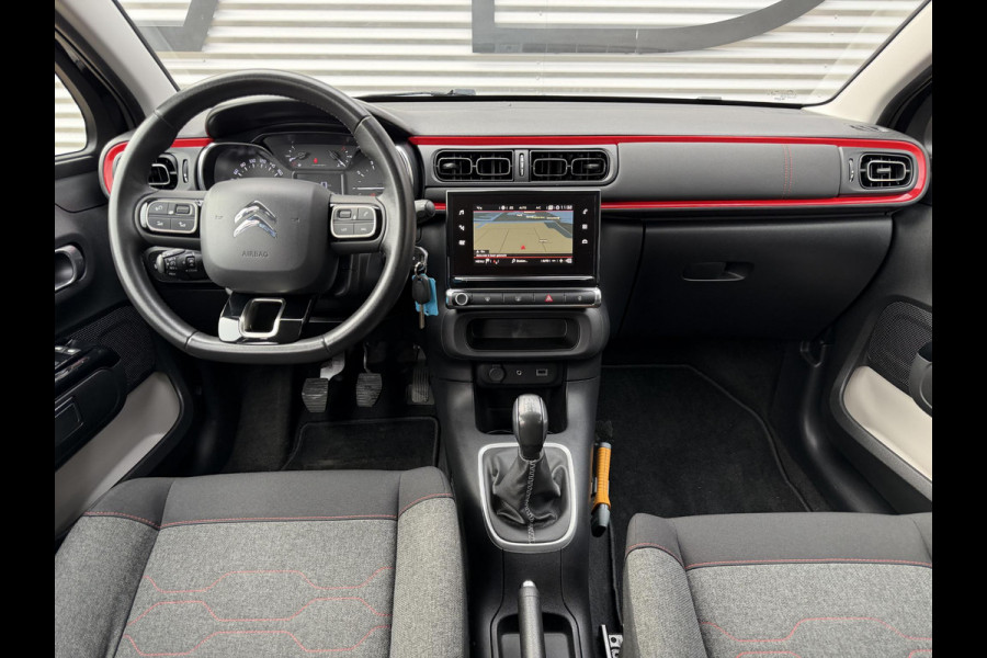 Citroën C3 1.2 PureTech S&S Shine 2e Eigenaar|Navi|Camera|D-riem v.v in 2024|Clima|Cruise|Carplay|N.A.P|APK tot 01-2027