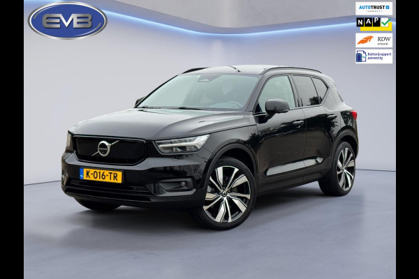 Volvo XC40 Recharge P8 AWD 408 pk R-Design, panoramadak, vele opties, afn. trekhaak, 1 e eigenaar, NL auto met nap