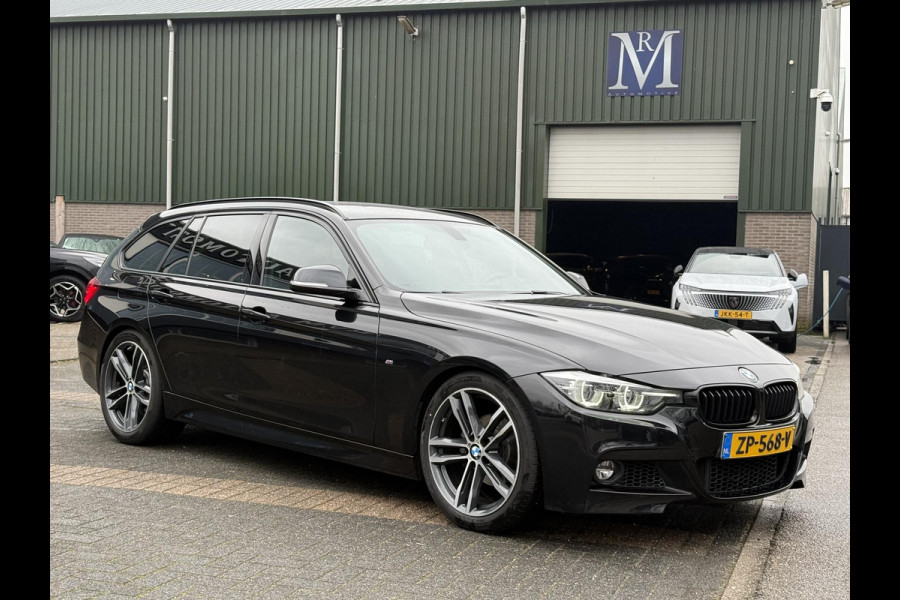 BMW 3 Serie Touring 318i M Sport Corporate Lease HIGH EXEC.| 81.000KM!| ORIG. NL|  LEER| ELEKTRISCHE ACHTERKLEP| AFNEEMBARE TREKHAAK| STOELVERWARMING| 19 INCH!| SUPER NETJES| RIJKLAARPRIJS INCL. 12 MND BOVAG GARANTIE