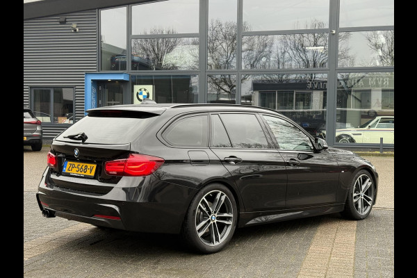 BMW 3 Serie Touring 318i M Sport Corporate Lease HIGH EXEC.| 81.000KM!| ORIG. NL|  LEER| ELEKTRISCHE ACHTERKLEP| AFNEEMBARE TREKHAAK| STOELVERWARMING| 19 INCH!| SUPER NETJES| RIJKLAARPRIJS INCL. 12 MND BOVAG GARANTIE