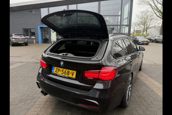BMW 3 Serie Touring 318i M Sport Corporate Lease HIGH EXEC.| 81.000KM!| ORIG. NL|  LEER| ELEKTRISCHE ACHTERKLEP| AFNEEMBARE TREKHAAK| STOELVERWARMING| 19 INCH!| SUPER NETJES| RIJKLAARPRIJS INCL. 12 MND BOVAG GARANTIE