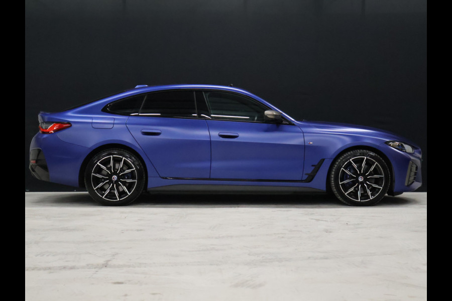 BMW i4 M50 High Executive 84 kWh SOH 94% [SCHUIFKANTELDAK, MEMORY SEATS, HARMAN/KARDON, APPLE CARPLAY, ANDROID, KUIPSTOELEN, HEAD-UP, ADAPTIVE CRUISE, 360 CAMERA, STOELVERWARMING, NIEUWSTAAT]