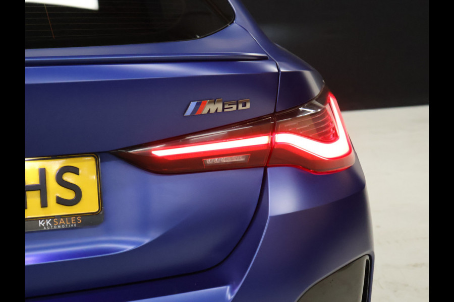 BMW i4 M50 High Executive 84 kWh SOH 94% [SCHUIFKANTELDAK, MEMORY SEATS, HARMAN/KARDON, APPLE CARPLAY, ANDROID, KUIPSTOELEN, HEAD-UP, ADAPTIVE CRUISE, 360 CAMERA, STOELVERWARMING, NIEUWSTAAT]