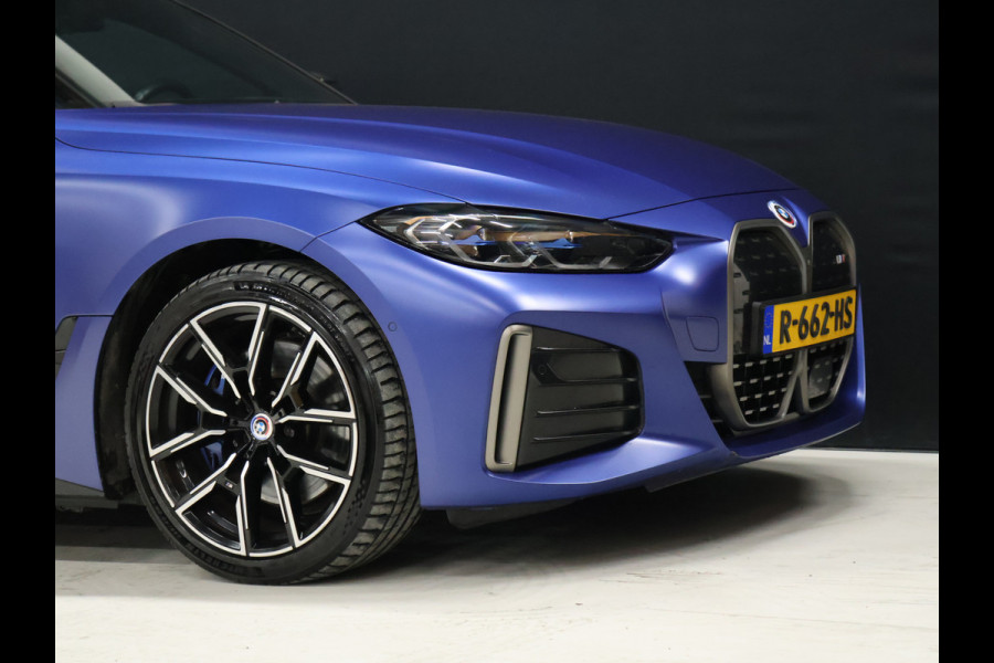 BMW i4 M50 High Executive 84 kWh SOH 94% [SCHUIFKANTELDAK, MEMORY SEATS, HARMAN/KARDON, APPLE CARPLAY, ANDROID, KUIPSTOELEN, HEAD-UP, ADAPTIVE CRUISE, 360 CAMERA, STOELVERWARMING, NIEUWSTAAT]
