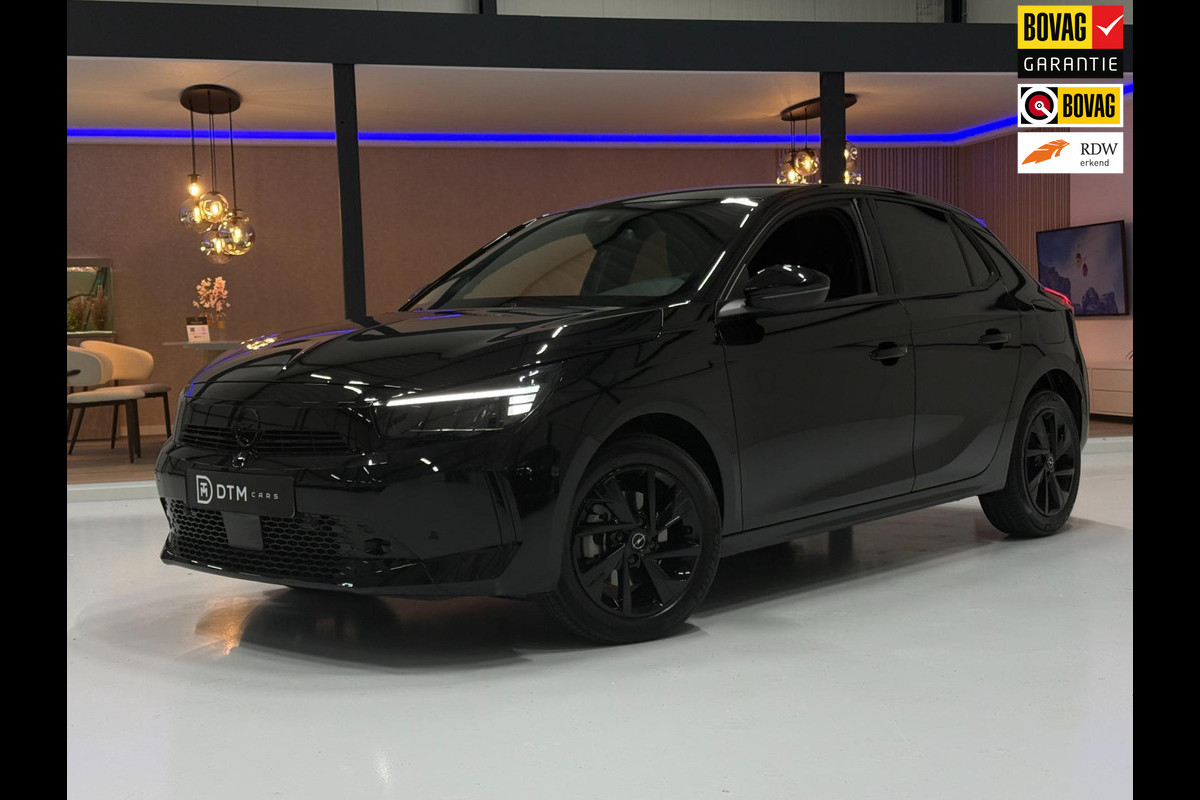 Opel Corsa 1.2 Turbo Hybrid GS Black Line Sport |Navi Led 360° camera Keyless Virtual Pdc Leder Carplay