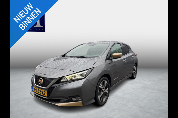 Nissan Leaf Tekna 40 kWh SOH 91%| WARMTEPOMP | BOSE AUDIO | STUUR + STOELVERWARMING VOOR EN ACHTER  | LEDEREN BEKLEDING | 360° CAMERA | DODEHOEKDETECTIE | NETTE COMPLETE AUTO | INCL. 12 MND BOVAG GARANTIE