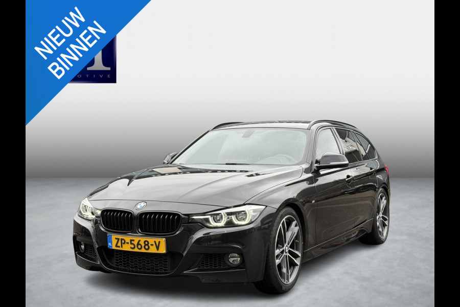 BMW 3 Serie Touring 318i M Sport Corporate Lease HIGH EXEC.| 81.000KM!| ORIG. NL|  LEER| ELEKTRISCHE ACHTERKLEP| AFNEEMBARE TREKHAAK| STOELVERWARMING| 19 INCH!| SUPER NETJES| RIJKLAARPRIJS INCL. 12 MND BOVAG GARANTIE